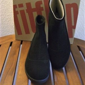 Fitflop O20 Women's Ottie Sock Faux Suede Boots